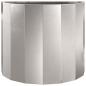 Preview: Pflanzkübel Silber 60 x 30 x 50 cm Edelstahl