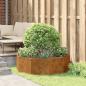 Preview: Pflanzkübel Rostig 120 x 120 x 35 cm Wetterfeststahl