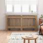 Preview: ARDEBO.de - Heizkörperabdeckung Artisan-Eiche 172 x 19 x 81,5 cm