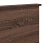 Preview: Kopfteil Braun Eichen-Optik 100 cm Holzwerkstoff