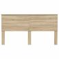 Preview: Kopfteil mit Kopfteil Sonoma-Eiche 180 cm Holzwerkstoff