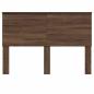 Preview: Kopfteil mit Kopfteil Braun Eichen-Optik 180 cm Holzwerkstoff