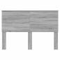 Preview: Kopfteil mit Kopfteil Graues Sonoma 160 cm Holzwerkstoff