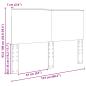 Preview: Kopfteil Altholz 100 cm Holzwerkstoff