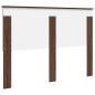 Preview: Kopfteil Braun Eichen-Optik 100 cm Holzwerkstoff