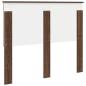 Preview: Kopfteil Braun Eichen-Optik 100 cm Holzwerkstoff