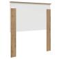 Preview: Kopfteil mit Kopfteil Artisan-Eiche 100 cm Holzwerkstoff