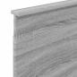 Preview: Kopfteil Graues Sonoma 100 cm Holzwerkstoff