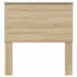 Preview: Kopfteil mit Kopfteil Sonoma-Eiche 80 cm Holzwerkstoff