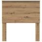 Preview: Kopfteil mit Kopfteil Artisan-Eiche 80 cm Holzwerkstoff