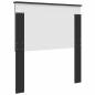 Preview: Kopfteil Schwarze Eiche 100 cm Holzwerkstoff