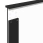Preview: Kopfteil Schwarze Eiche 100 cm Holzwerkstoff