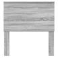 Preview: Kopfteil mit Kopfteil Graues Sonoma 75 cm Holzwerkstoff