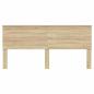 Preview: Kopfteil mit Kopfteil Sonoma-Eiche 200 cm Holzwerkstoff