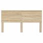 Preview: Kopfteil mit Kopfteil Sonoma-Eiche 180 cm Holzwerkstoff