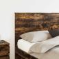 Preview: Kopfteil mit Kopfteil Geräucherte Eiche 160 cm Holzwerkstoff