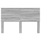 Preview: Kopfteil mit Kopfteil Graues Sonoma 150 cm Holzwerkstoff