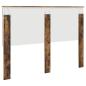 Preview: Kopfteil mit Kopfteil Geräucherte Eiche 140 cm Holzwerkstoff