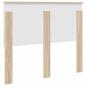 Preview: Kopfteil mit Kopfteil Sonoma-Eiche 135 cm Holzwerkstoff