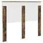 Preview: Kopfteil mit Kopfteil Geräucherte Eiche 135 cm Holzwerkstoff