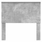 Preview: Kopfteil mit Kopfteil Beton Grau 100 cm Holzwerkstoff