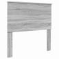 Preview: Kopfteil mit Kopfteil Graues Sonoma 100 cm Holzwerkstoff