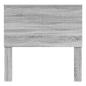 Preview: Kopfteil mit Kopfteil Graues Sonoma 100 cm Holzwerkstoff