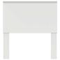 Preview: Kopfteil mit Kopfteil Weiß 90 cm Holzwerkstoff