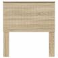 Preview: Kopfteil mit Kopfteil Sonoma-Eiche 90 cm Holzwerkstoff