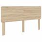 Preview: Kopfteil mit Kopfteil Sonoma-Eiche 180 cm Holzwerkstoff