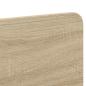 Preview: Kopfteil mit Kopfteil Sonoma-Eiche 160 cm Holzwerkstoff