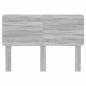 Preview: Kopfteil mit Kopfteil Graues Sonoma 150 cm Holzwerkstoff