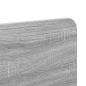 Preview: Kopfteil mit Kopfteil Graues Sonoma 135 cm Holzwerkstoff