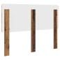 Preview: Kopfteil mit Kopfteil Altholz 120 cm Holzwerkstoff