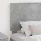 Preview: Kopfteil Beton Grau Holzwerkstoff