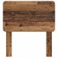 Preview: Kopfteil mit Kopfteil Altholz 75 cm Holzwerkstoff