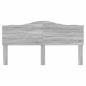 Preview: Kopfteil mit Kopfteil Graues Sonoma 200 cm Holzwerkstoff