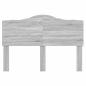 Preview: Kopfteil mit Kopfteil Graues Sonoma 150 cm Holzwerkstoff