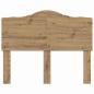 Preview: Kopfteil mit Kopfteil Artisan-Eiche 120 cm Holzwerkstoff