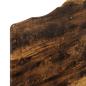 Preview: Kopfteil mit Kopfteil Geräucherte Eiche 100 cm Holzwerkstoff