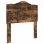 Preview: Kopfteil mit Kopfteil Geräucherte Eiche 90 cm Holzwerkstoff