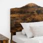 Preview: Kopfteil mit Kopfteil Geräucherte Eiche 80 cm Holzwerkstoff