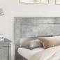 Preview: Kopfteil Beton Grau Holzwerkstoff