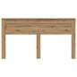 Preview: Kopfteil mit Kopfteil Artisan-Eiche 180 cm Holzwerkstoff