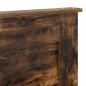 Preview: Kopfteil mit Kopfteil Geräucherte Eiche 160 cm Holzwerkstoff