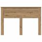 Preview: Kopfteil mit Kopfteil Artisan-Eiche 150 cm Holzwerkstoff