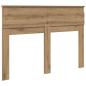 Preview: Kopfteil mit Kopfteil Artisan-Eiche 140 cm Holzwerkstoff