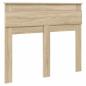 Preview: Kopfteil mit Kopfteil Sonoma-Eiche 135 cm Holzwerkstoff
