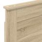 Preview: Kopfteil mit Kopfteil Sonoma-Eiche 90 cm Holzwerkstoff