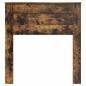 Preview: Kopfteil mit Kopfteil Geräucherte Eiche 75 cm Holzwerkstoff